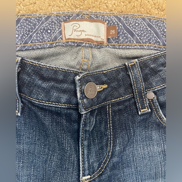 Paige Low Rise Jeans - Picture 2 of 3